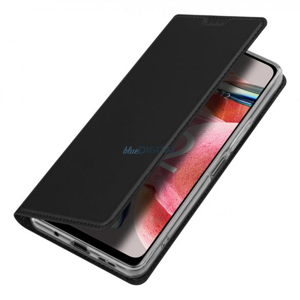 Dux Ducis Skin Pro Husă pentru Xiaomi Redmi Note 12 Flip Card Wallet Stand negru