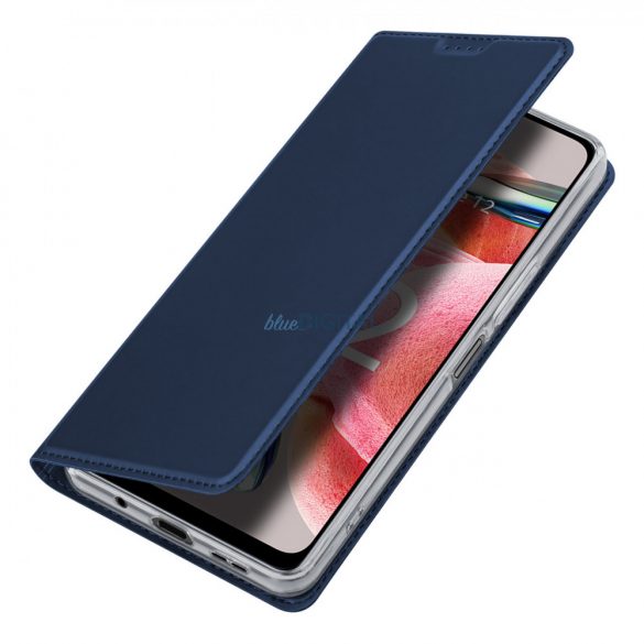 Dux Ducis Skin Pro Husă pentru Xiaomi Redmi Note 12 Flip Card Wallet Stand Albastru