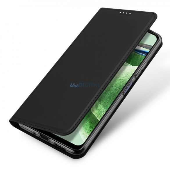 Dux Ducis Skin Pro husă pentru Xiaomi Redmi Note 12 Pro + flip Husă carte portofel stand negru