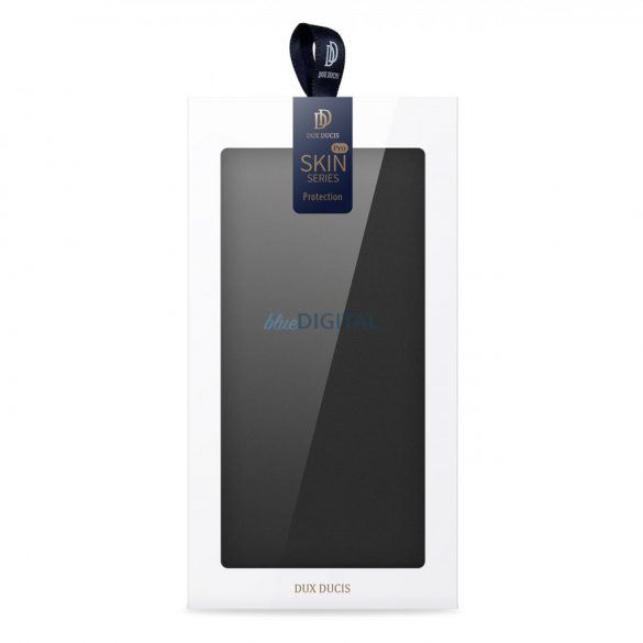 Husă Dux Ducis Skin Pro pentru Realme 10 Pro+ cu capac clapetă suport portofel pentru carduri negru