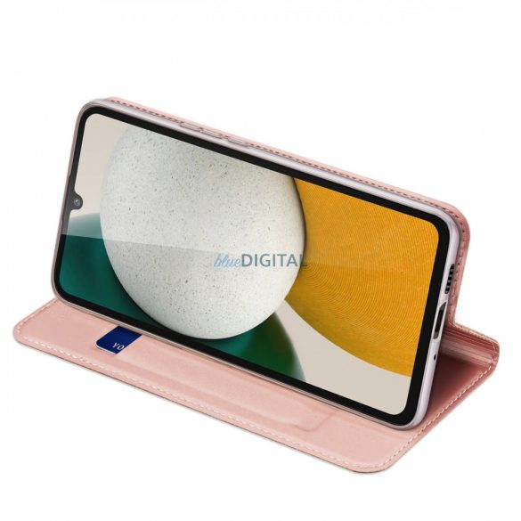 Husă Dux Ducis Skin Pro pentru Samsung Galaxy A34 5G Flip Card Wallet Stand Roz