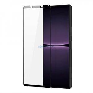 Dux Ducis 10D Folie securizată Folie securizată pentru Sony Xperia 1 V 9H cu cadru negru