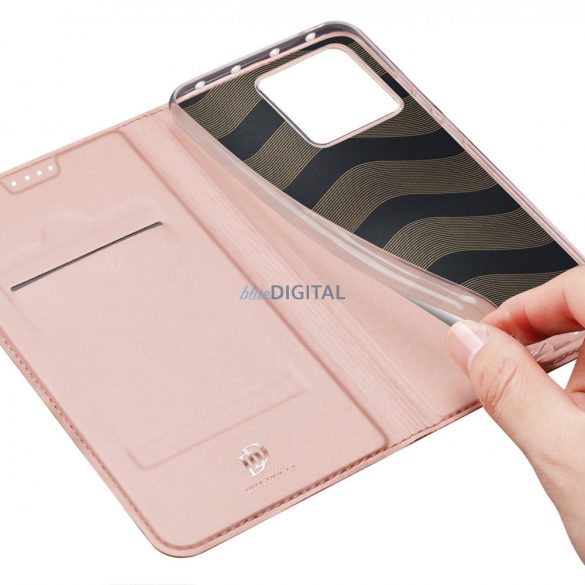 Dux Ducis Skin Pro Husă Xiaomi 13 Flip Card Wallet Stand Roz