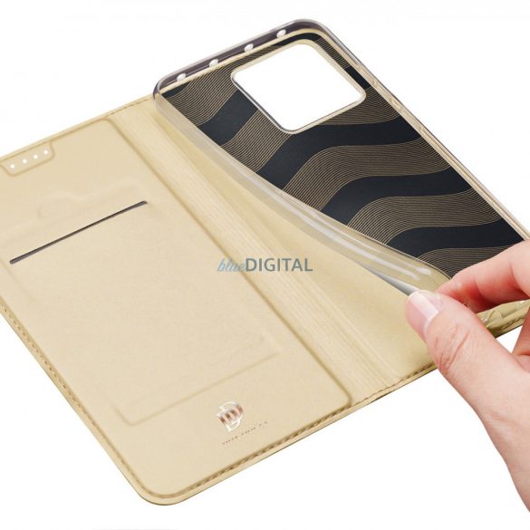 Husa Dux Ducis Skin Pro Xiaomi 13 Flip Card Wallet Stand Gold