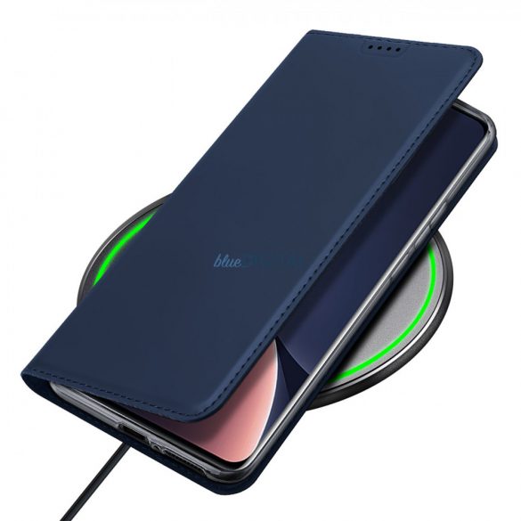 Dux Ducis Skin Pro husă Xiaomi 13 Pro Husă cu flip card portofel stand albastru