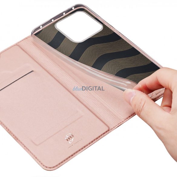 Dux Ducis Skin Pro Husă Xiaomi 13 Pro Flip Card Wallet Stand Roz