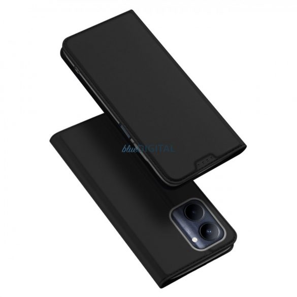 Dux Ducis Skin Pro Husă Realme C33 Flip Card Wallet Stand Negru