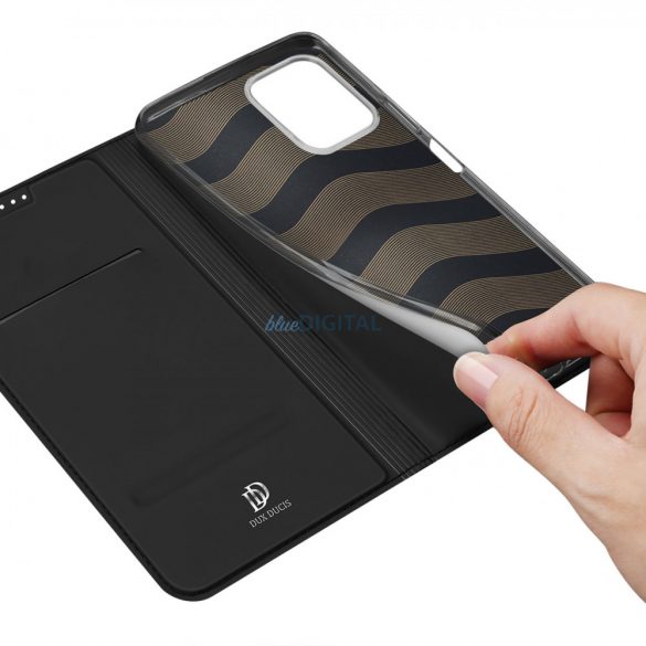 Dux Ducis Skin Pro Husă Realme C33 Flip Card Wallet Stand Negru