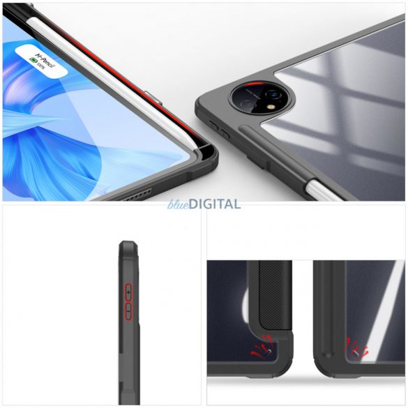 Husa Dux Ducis Toby pentru Huawei MatePad Pro 11'' (2022) Husă cu S Pen Pen Smart Cover Stand Negru