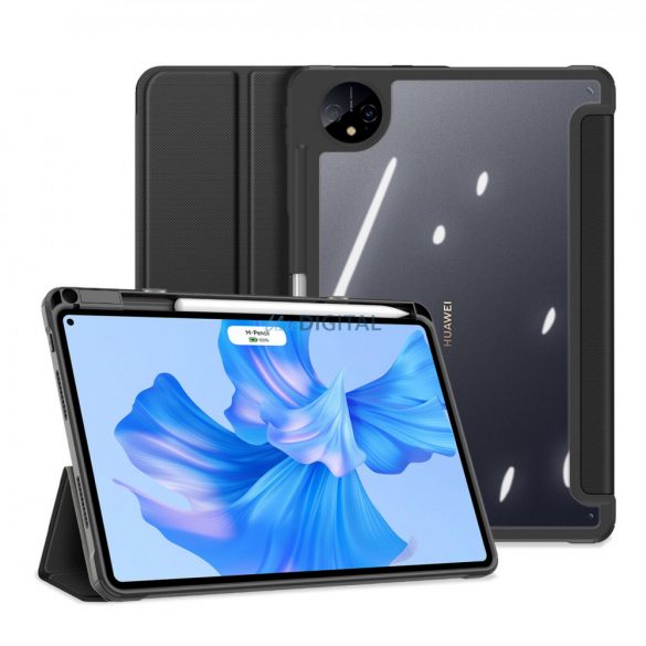 Husa Dux Ducis Toby pentru Huawei MatePad Pro 11'' (2022) Husă cu S Pen Pen Smart Cover Stand Negru