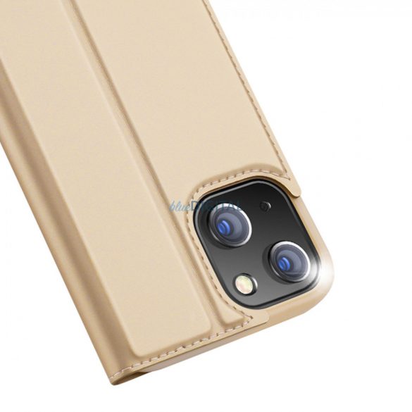 Dux Ducis Skin Pro Holster Cover Flip iPhone 14 gold