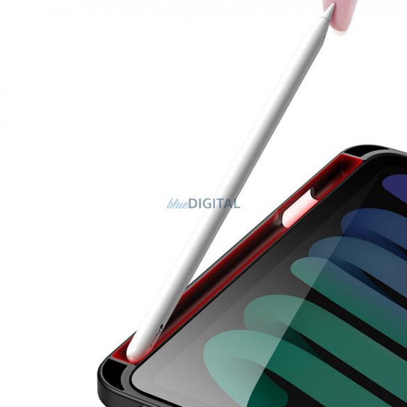 Dux Ducis Magi husă pentru iPad mini 2021 Husă inteligent cu stand și de stocare pentru Apple Pencil negru