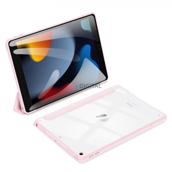 Dux Ducis Copa husă pentru iPad 10.2 '' 2021/2020/2019 Husă inteligent cu stand roz