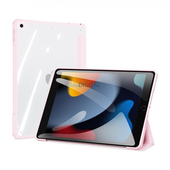 Dux Ducis Copa husă pentru iPad 10.2 '' 2021/2020/2019 Husă inteligent cu stand roz