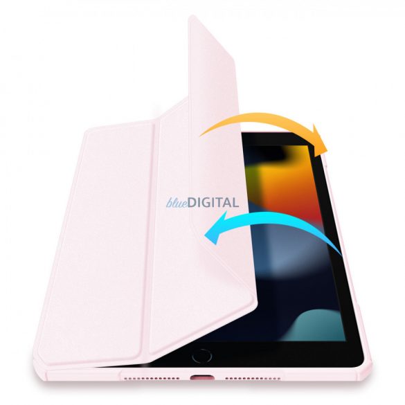 Dux Ducis Copa husă pentru iPad 10.2 '' 2021/2020/2019 Husă inteligent cu stand roz