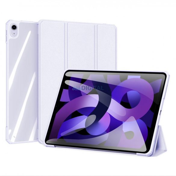 Dux Ducis Copa husă pentru iPad Pro 12.9 '' 2021/2020/2018 Husă inteligent cu stand violet