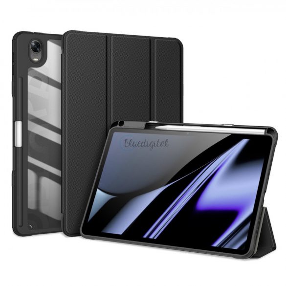 Dux Ducis Toby Armored Flip Smart Case pentru Oppo Pad cu suport pentru stylus negru