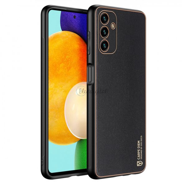 Dux Ducis Yolo husă elegantă din piele ecologică pentru Samsung Galaxy A13 5G negru