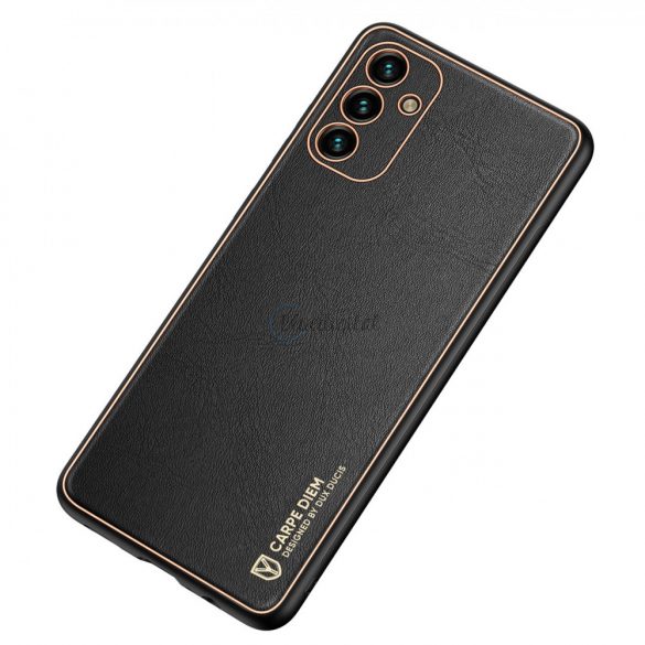 Dux Ducis Yolo husă elegantă din piele ecologică pentru Samsung Galaxy A13 5G negru