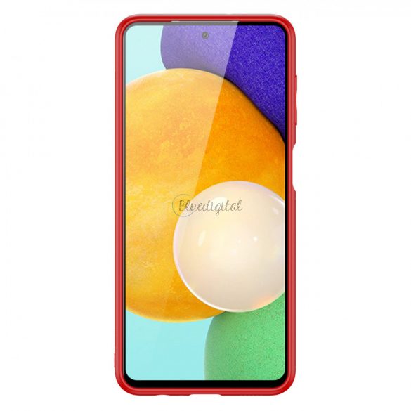 Husa eleganta Dux Ducis Yolo din piele ecologica pentru Samsung Galaxy A13 5G rosie