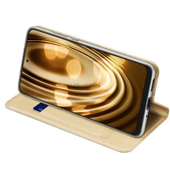 Dux Ducis Skin Pro Holster Cover Flip Cover pentru Samsung Galaxy A73 gold