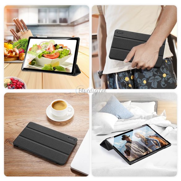 DUX DUCIS Domo Husă pliabilă pentru tabletă cu suport Smart Sleep Samsung Galaxy Tab A8 10.5 '' 2021 Negru