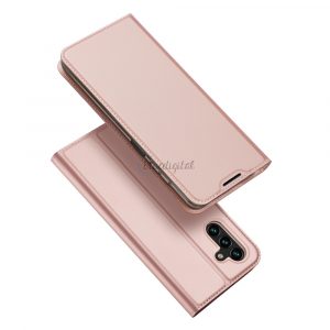 Husă tip bibliotecă Dux Ducis Skin Pro pentru Samsung Galaxy A13 5G roz