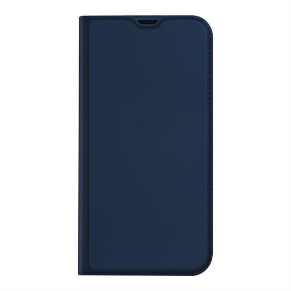 Husa tip Bookcase Dux Ducis Skin Pro pentru iPhone 13 Pro albastra