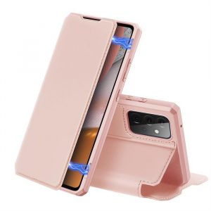 DUX DUCIS Skin XHusătip bibliotecă pentru Samsung Galaxy A72 4G roz