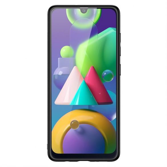 Husa eleganta Dux Ducis Yolo din TPU moale si piele PU pentru Samsung Galaxy M30s neagra