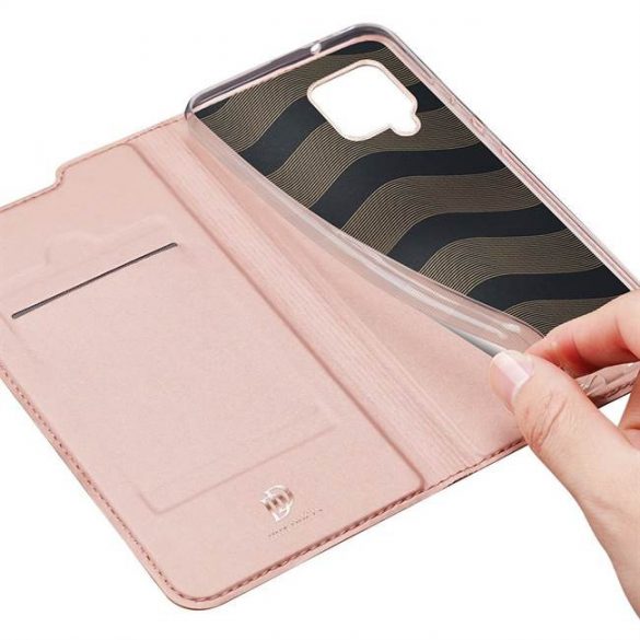 DUX DUCIS Skin Pro BookHusă Foldout Husă pentru Samsung Galaxy A42 5G roz Phone Husăs