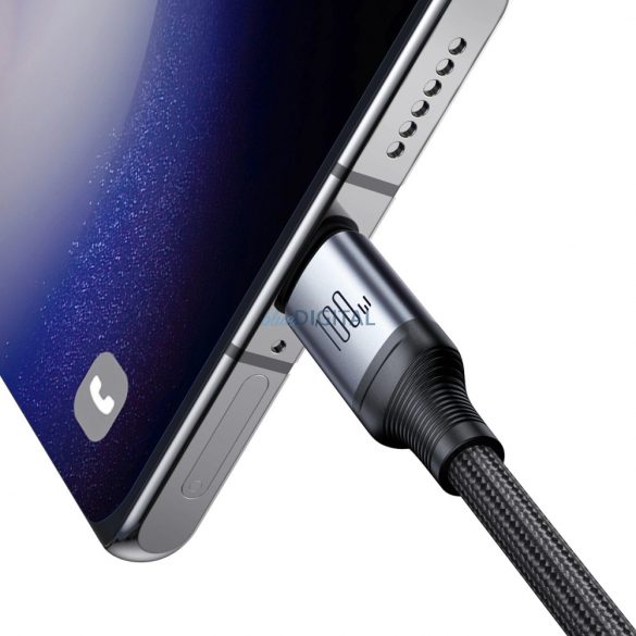 Cablu 2 în 1 Joyroom speedy serie SA21-1T2 USB-C - USB-C / USB-C 1,5 m negru