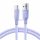 Joyroom Seria multicoloră SA34-AC6 Cablu USB-A / USB-C 100W Transfer rapid 1m - violet