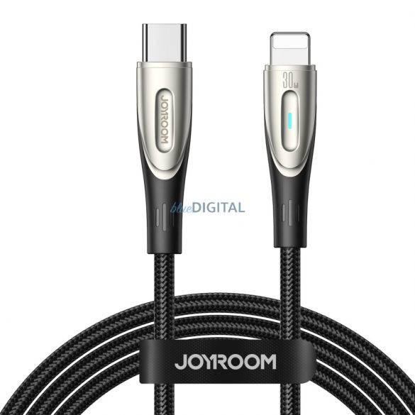 Joyroom Star-Light Series SA27-CL3 cablu USB-C / Lightning 30W 2m - negru