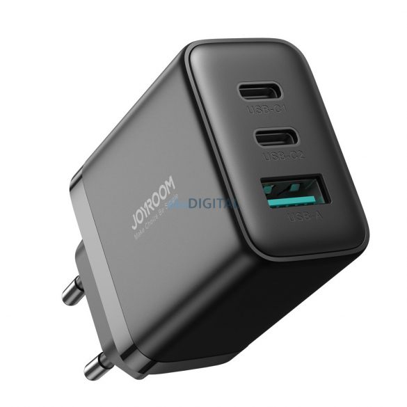 Joyroom JR-TCF10 încărcător rapid 2x USB-C USB-A 32W - negru