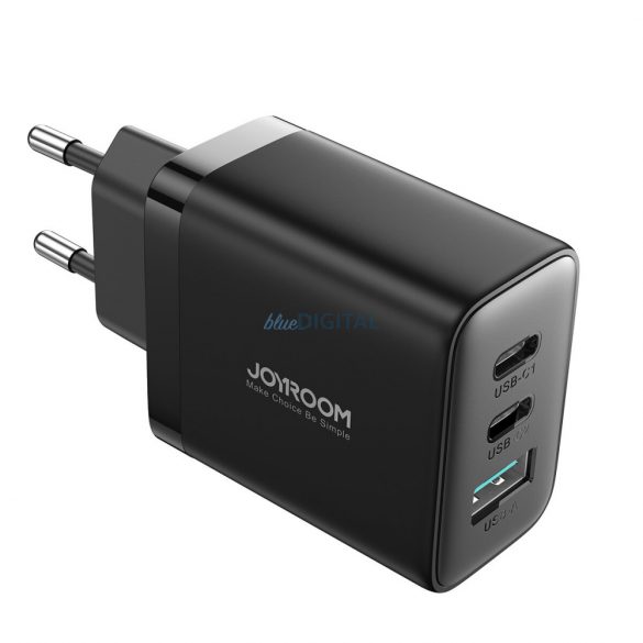 Joyroom JR-TCF10 încărcător rapid 2x USB-C USB-A 32W - negru