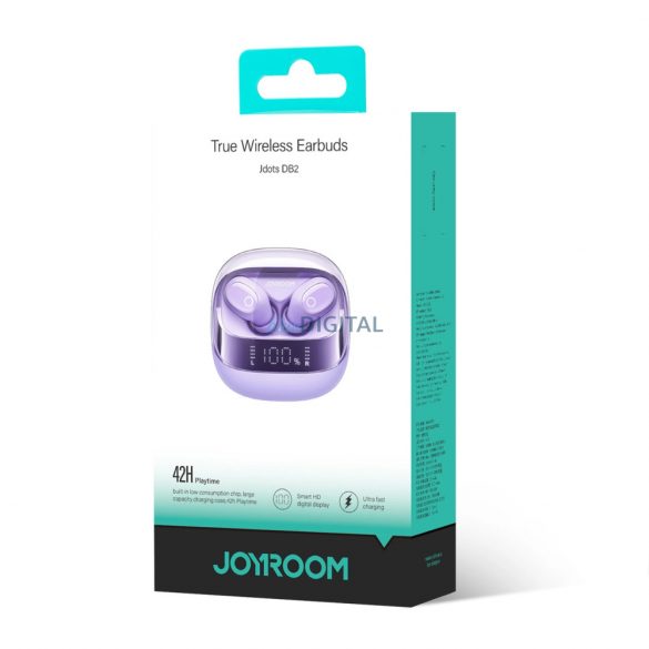 Joyroom Jdots Series căști fără fir (JR-DB2) - violet