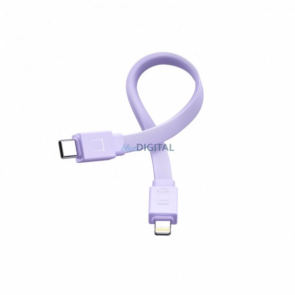 Powerbank Joyroom JR-PBM01 magnetic 10000mAh 20W cu suport + cablu Lightning - USB-C - violet