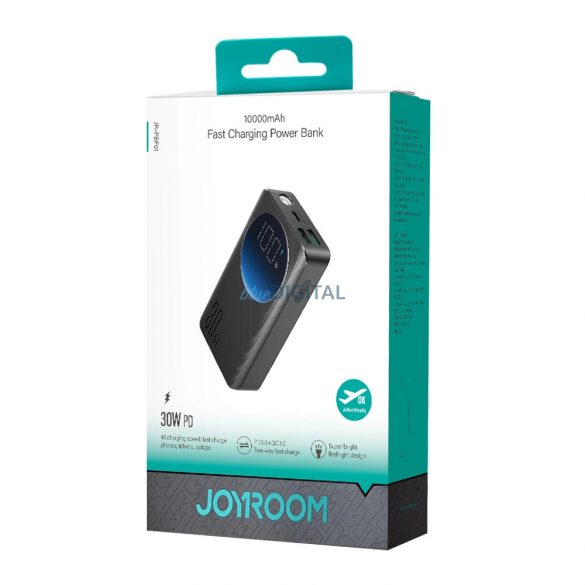 Powerbank Joyroom 10000mAh 30W negru (JR-PBF01)