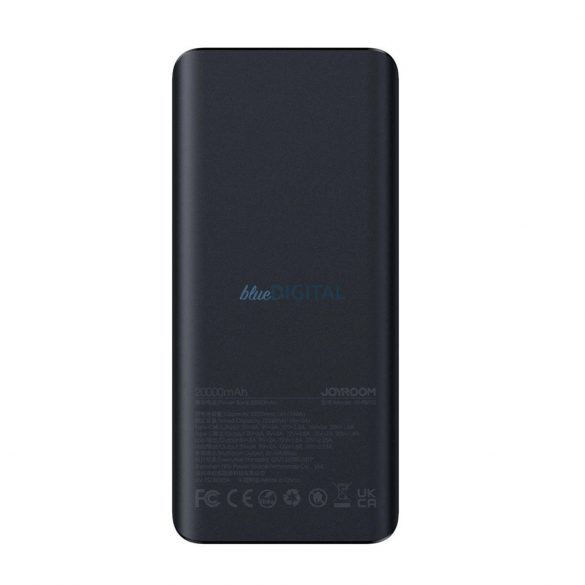 Powerbank Joyroom JR-PBF02 30W 20000mAh + USB-A - cablu USB-C 0,25 m - negru