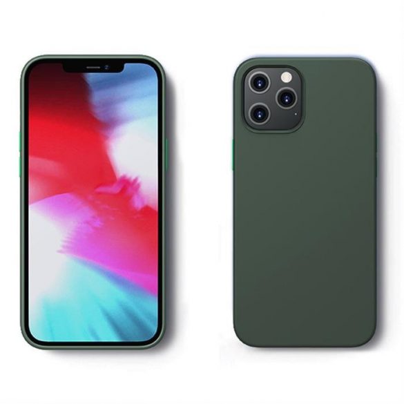 Husă Joyroom Color Series pentru iPhone 12 mini verde (JR-BP798)