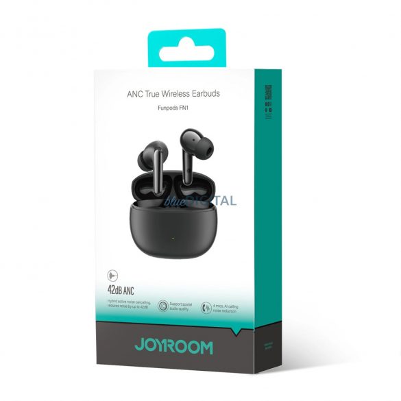 Joyroom JR-FN1 TWS Căști fără fir Bluetooth 5.4 ANC, ENC - negru