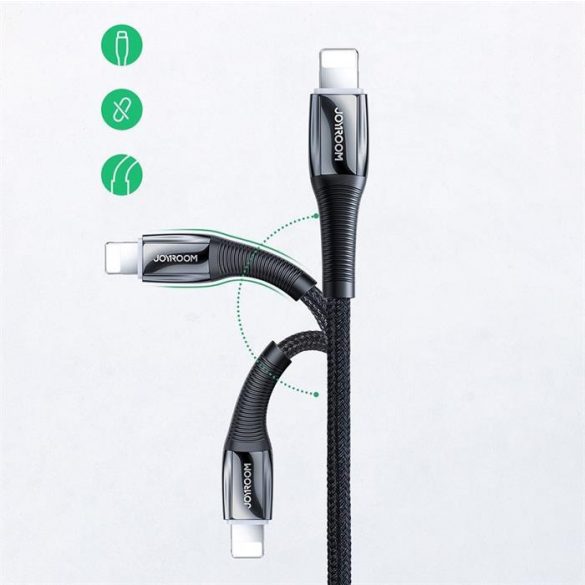 Joyroom USB tip C - cablu Lightning Putere de livrare 20W 2.4A 1.2m roșu (S-1224K2 roșu)