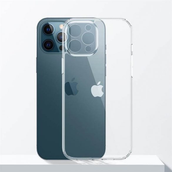 Husă durabilă Joyroom Crystal Series pentru iPhone 12 Pro transparentă (JR-BP855)