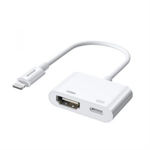 Joyroom S-H141 Lightning la adaptor HDMI - alb