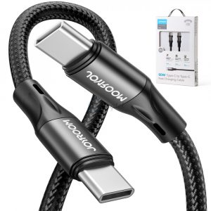 Cablu de încărcare rapidă / date Joyroom USB tip C - USB tip C PD 60W 2m negru (S-2030N1-60)