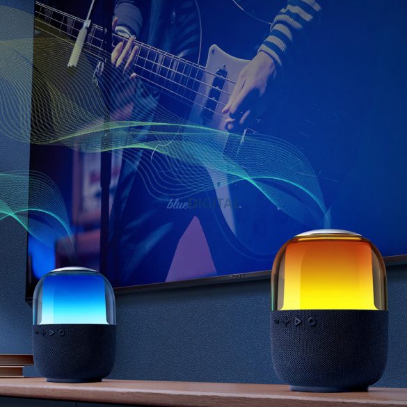 Difuzor Bluetooth 5.3 RGB fără fir Joyroom negru (JR-ML05)