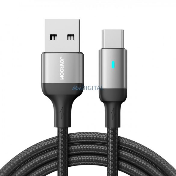 Cablu USB Joyroom - USB C 3A pentru încărcare rapidă și transfer de date Seria A10 1,2 m negru (S-UC027A10)