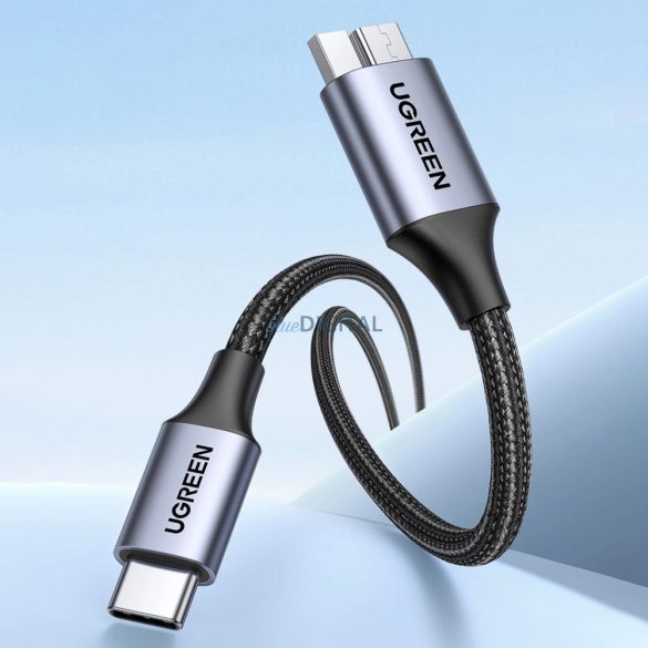 Cablu USB C / micro USB-B 3.0 Ugreen US565 5Gb/s 3A 1m - gri