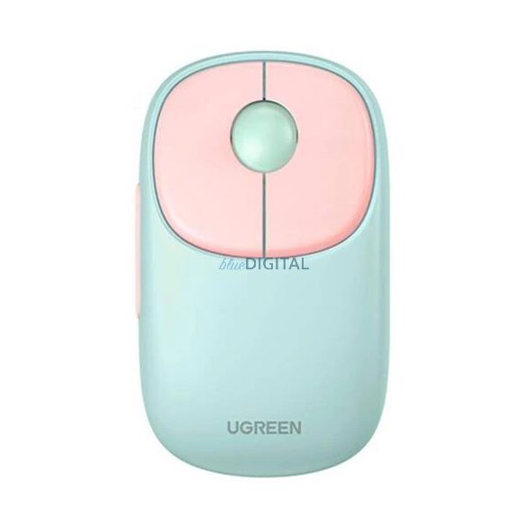 Mouse fără fir Ugreen MU102 FUN+ Bluetooth / 2,4 GHz - roz